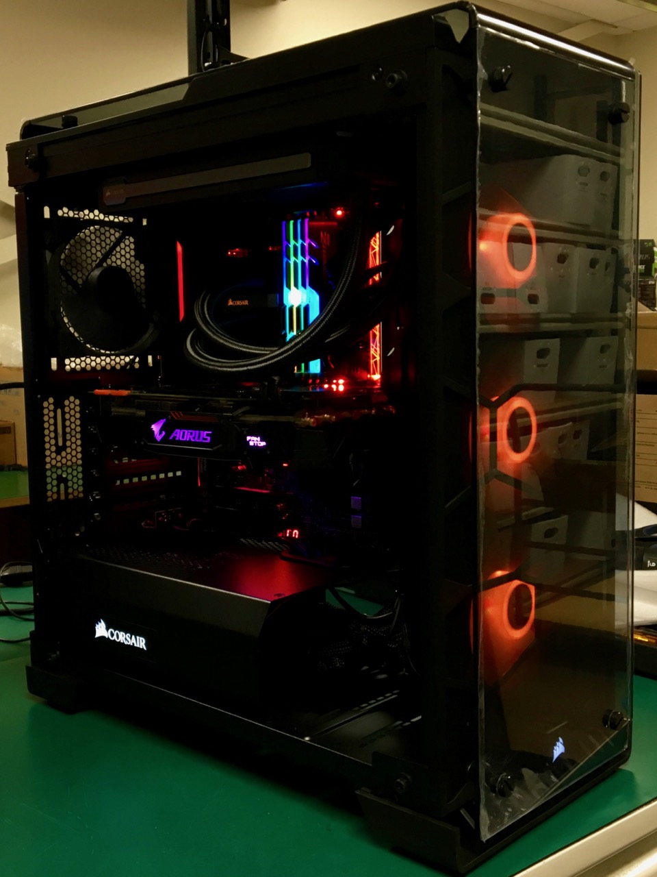 Crystal Series 570X RGB 1080ti Build