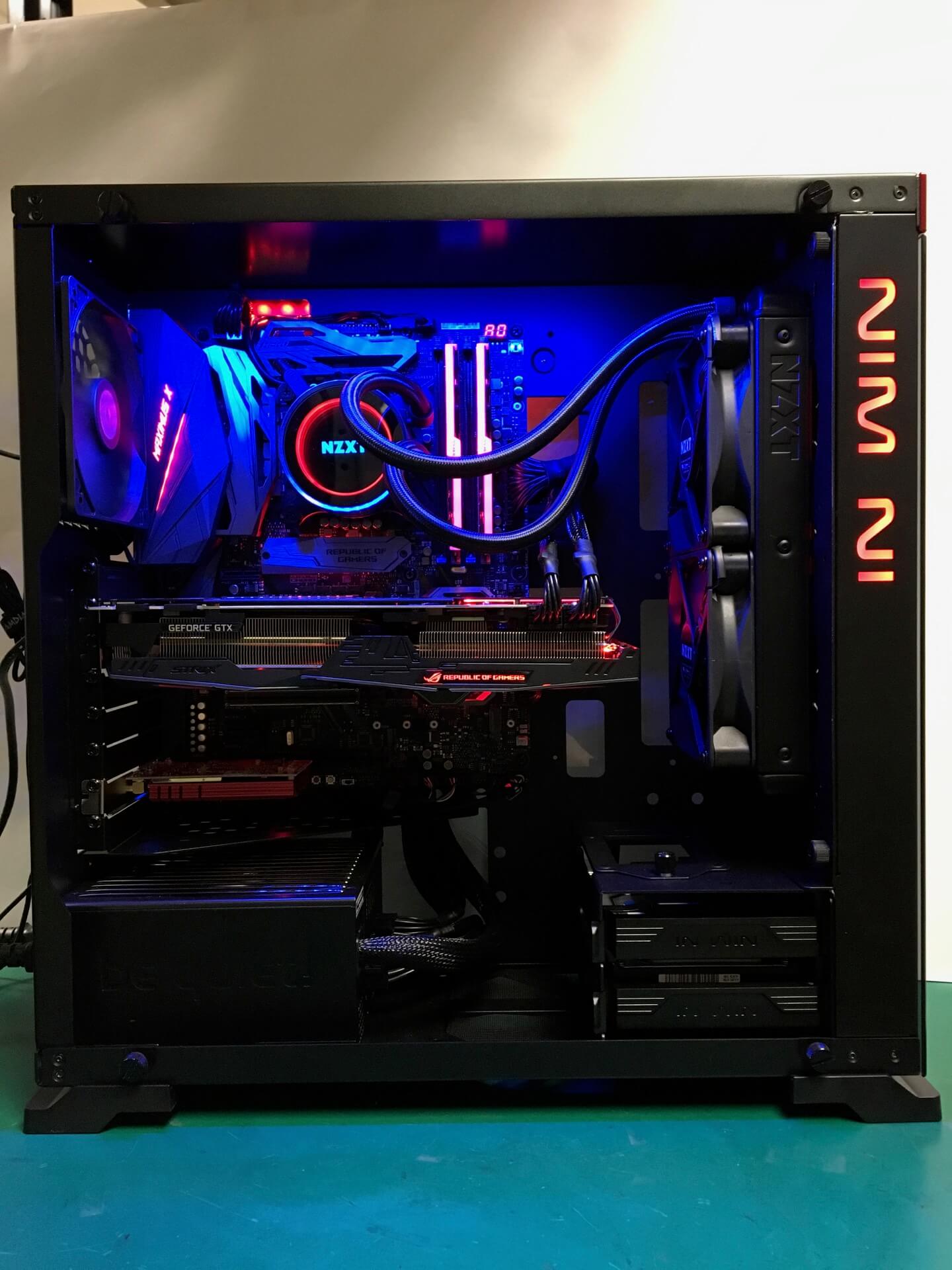 Image #21 In Win 805 Infinity Black Red Build